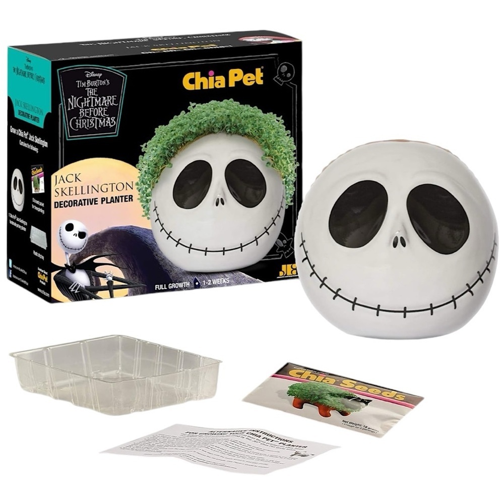 JACK SKELLINGTON THE NIGHTMARE BEFORE CHRISTMAS Chia Pet - Picture 3 of 7